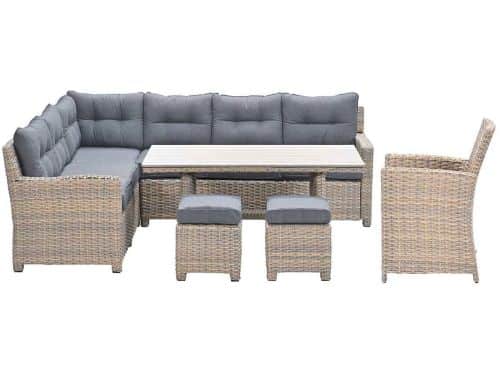 Garden Impressions Alaska lounge dining set 6-delig links