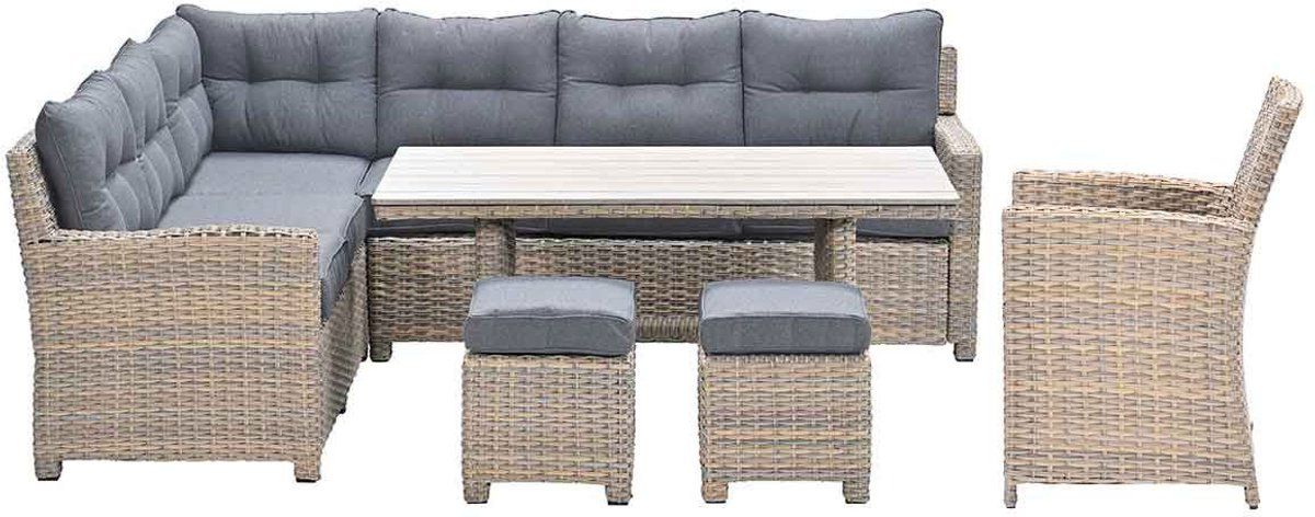 garden impressions alaska lounge dining set 6 delig links