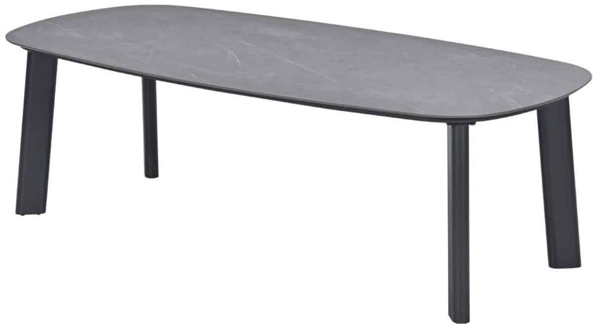 garden impressions albano tuintafel 240x115xh75 cm slate grey