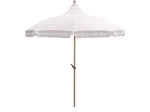 Garden Impressions Aloha stokparasol taupe - ecru Ø200 cm