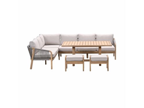 Garden Impressions Alora lounge dining set 5-delig links