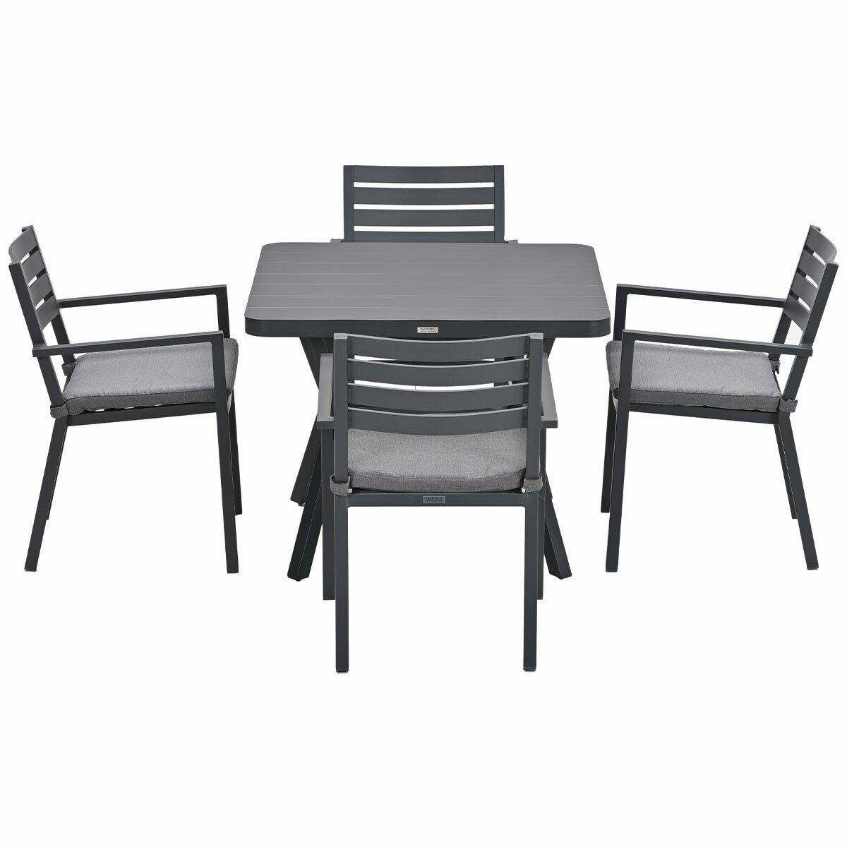 garden impressions amarillo tuinset 5 delig mina tuintafel 90×90 cm