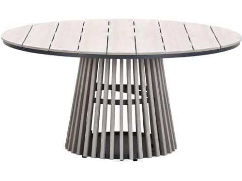 Garden Impressions Annie tuintafel Ø148xH72 - light teak vironwood