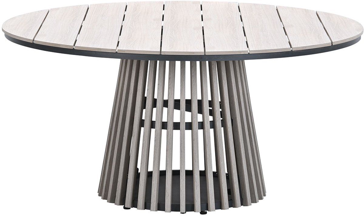 garden impressions annie tuintafel Ø148xh72 light teak vironwood