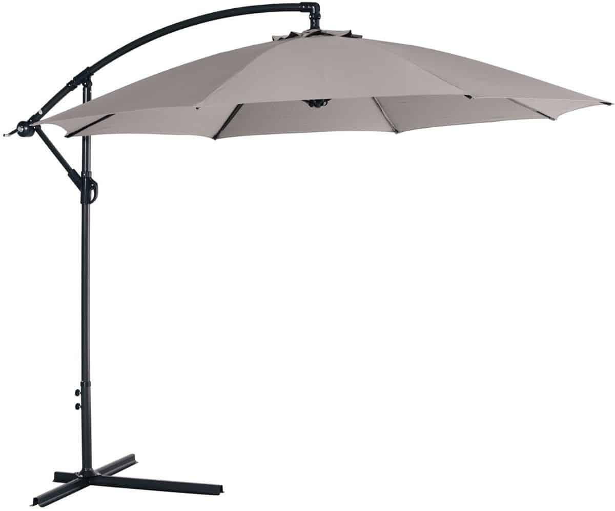 garden impressions athene zweefparasol Ø300 cm zand
