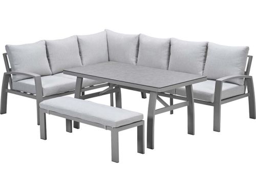 Garden Impressions Cameron lounge dining set 4-delig links