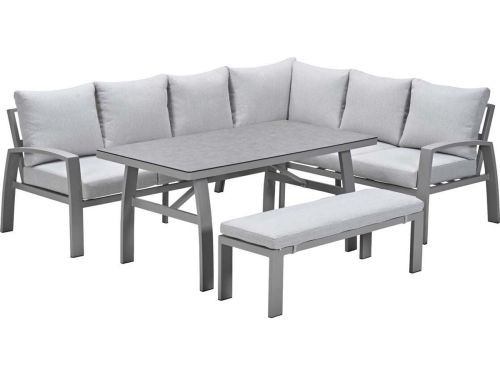 Garden Impressions Cameron lounge dining set 4-delig rechts