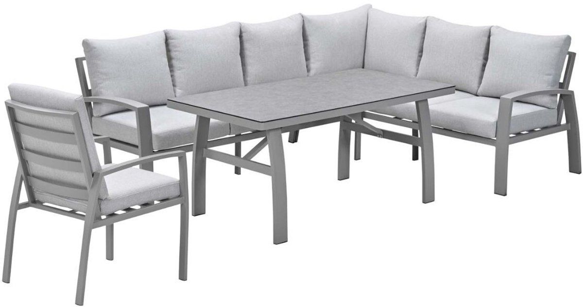 garden impressions cameron lounge dining set 4 delig rechts incl stoel