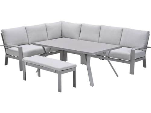 Garden Impressions Camilo lounge dining set 6-delig - taupe