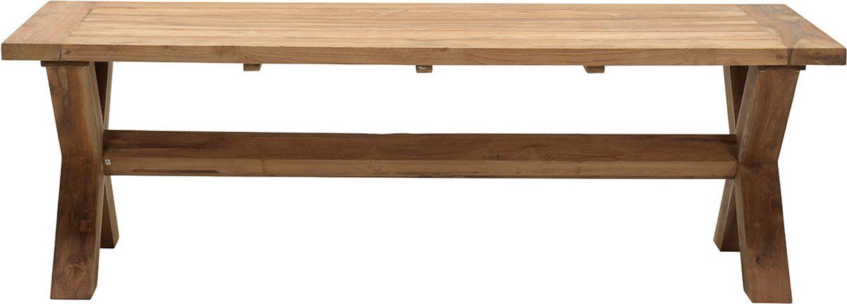 garden impressions colombia teak tuintafel 240×100 cm
