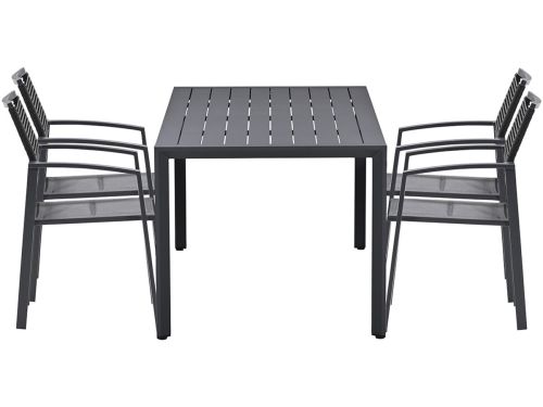 Garden Impressions Cosmo/Felini tuinset 4 personen met tafel 160 cm