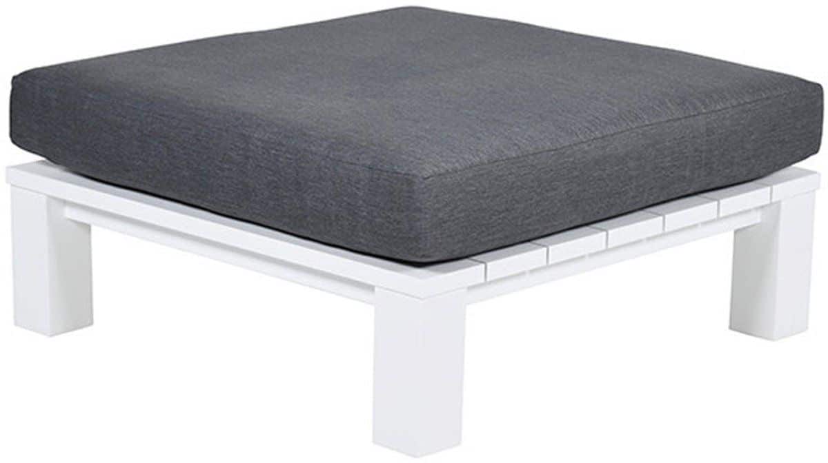 garden impressions cube lounge tafel 100×100 white