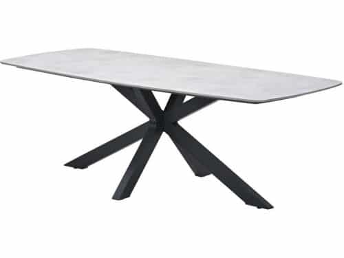 Garden Impressions Fiore tuintafel 220x100xH72 cm - donker grijs