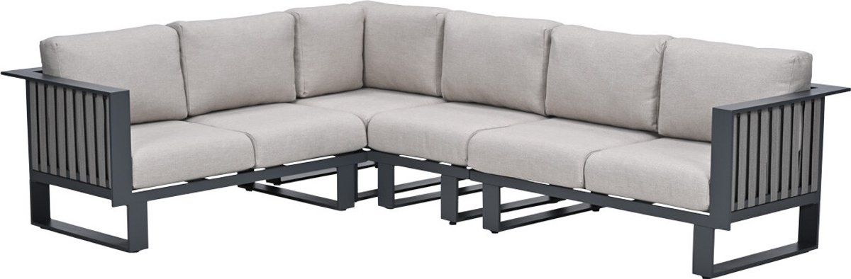 garden impressions gabon loungeset hoek 4 delig links sandstone