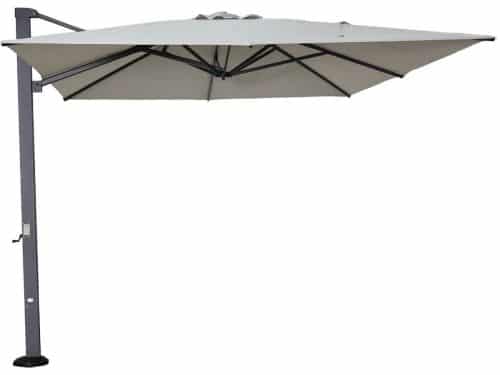 Garden Impressions Hawaii Emperor parasol 3x4 m carbon black zand