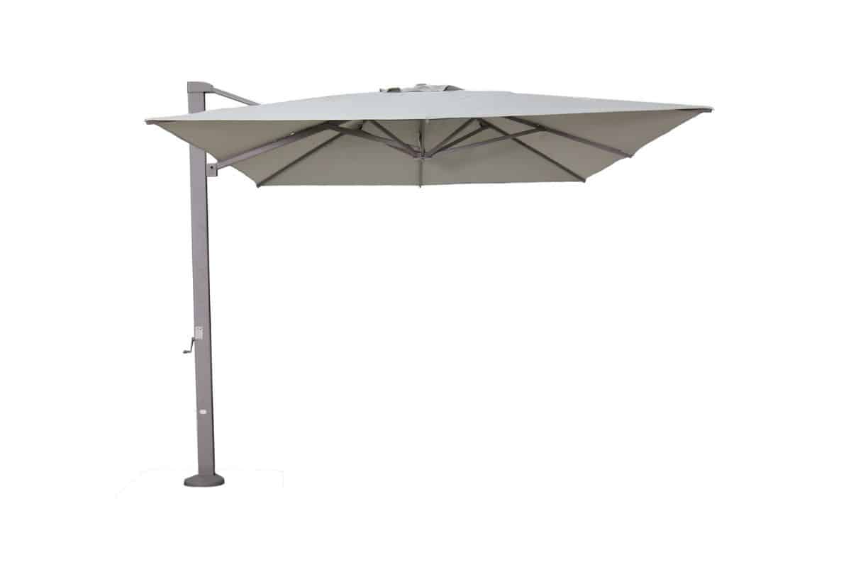 garden impressions hawaii emperor zweefparasol 300×400 cm taupe / royal sand