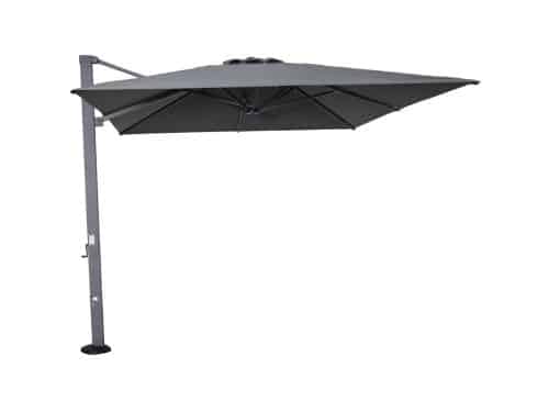 Garden Impressions Hawaii Emperor zweefparasol - 300x400 cm zwart / antraciet