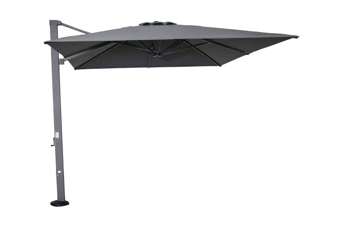 garden impressions hawaii emperor zweefparasol 300×400 cm zwart / antraciet