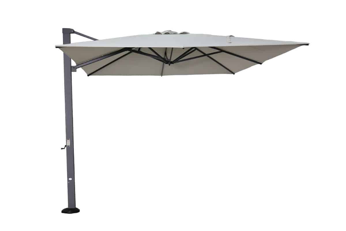 garden impressions hawaii emperor zweefparasol 300×400 cm zwart / royal sand