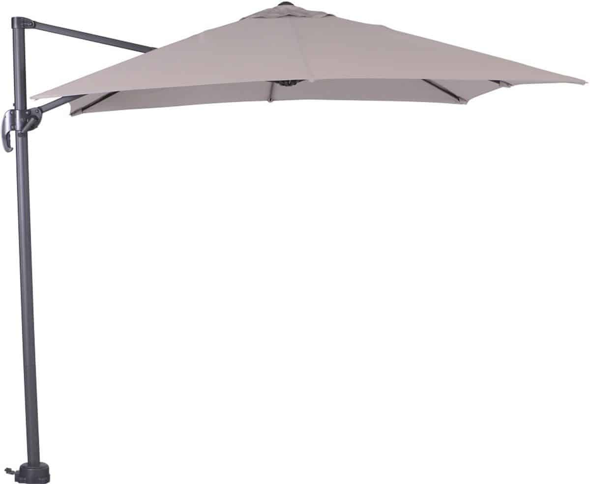 garden impressions hawaii zweefparasol s 250×250 donker grijs