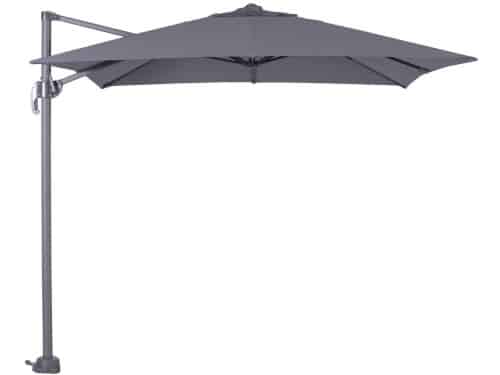 Garden Impressions Hawaii zweefparasol S 250x250 - donker grijs