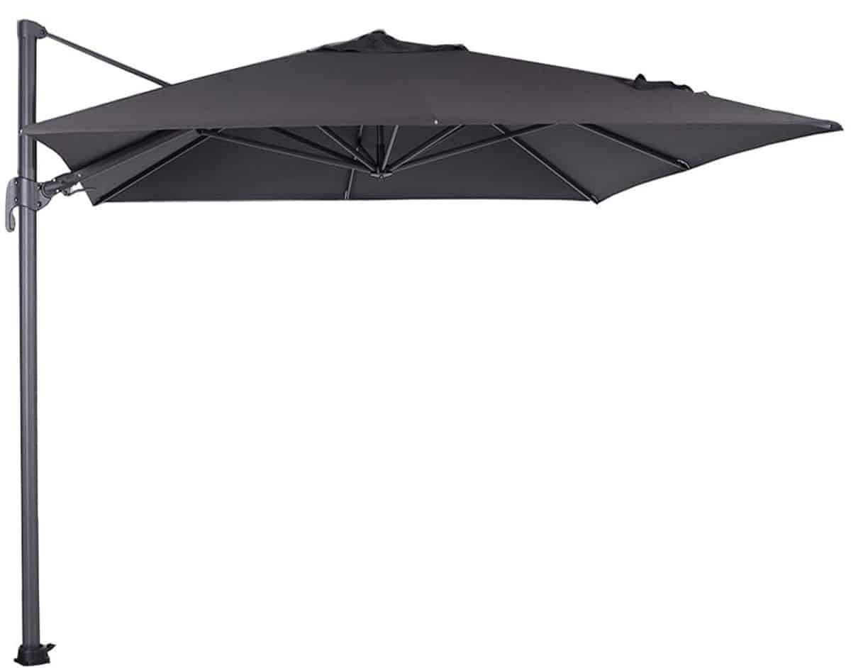 garden impressions hawaii zweefparasol s 250×250 donker grijs