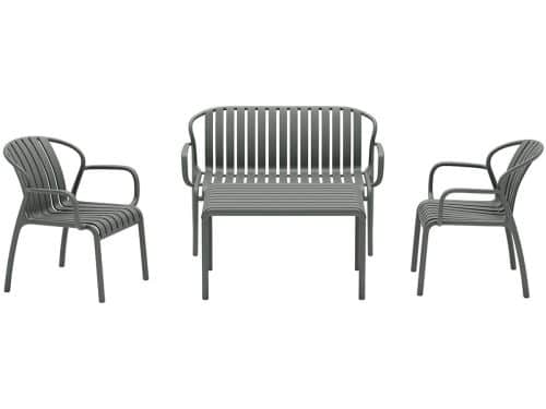 Garden Impressions Jade loungeset 4-delig - stone groen