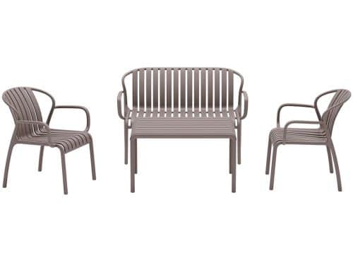Garden Impressions Jade loungeset 4-delig - taupe