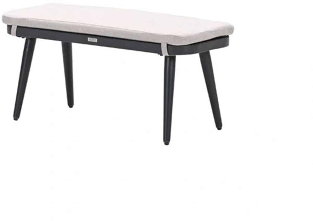 garden impressions kalibo sportbank 101×40 cm donker grijs