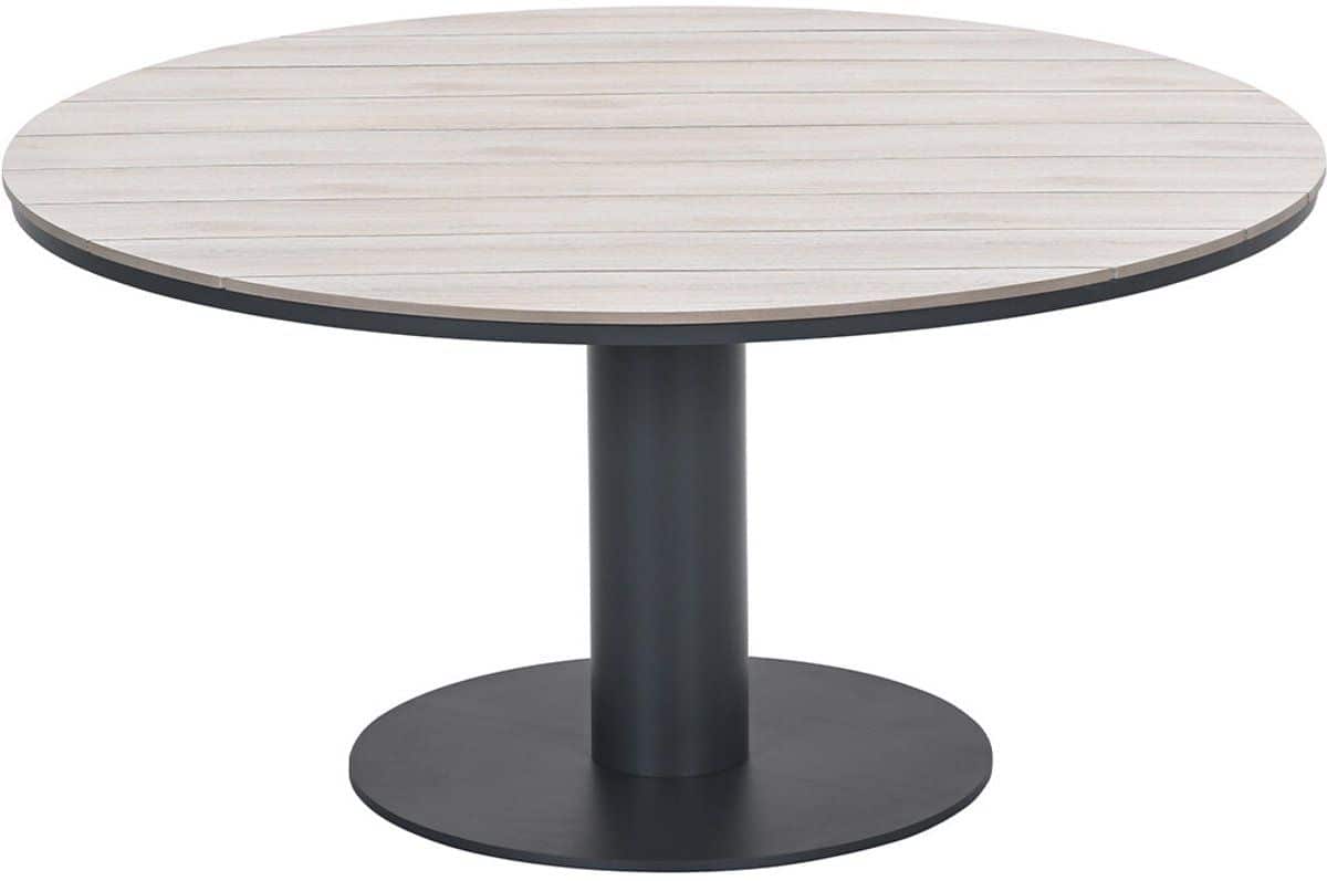 garden impressions leona tuintafel Ø150 cm donker grijs
