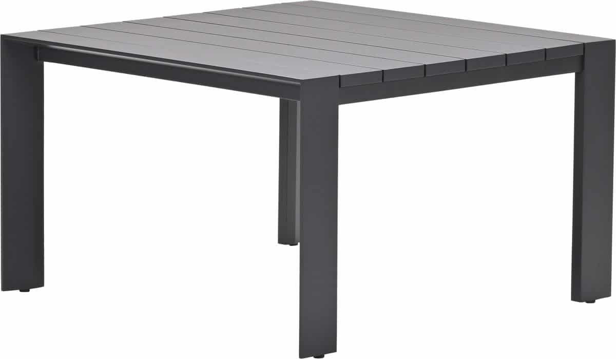 garden impressions levanto tuintafel carbon black 115,5×115,5 cm