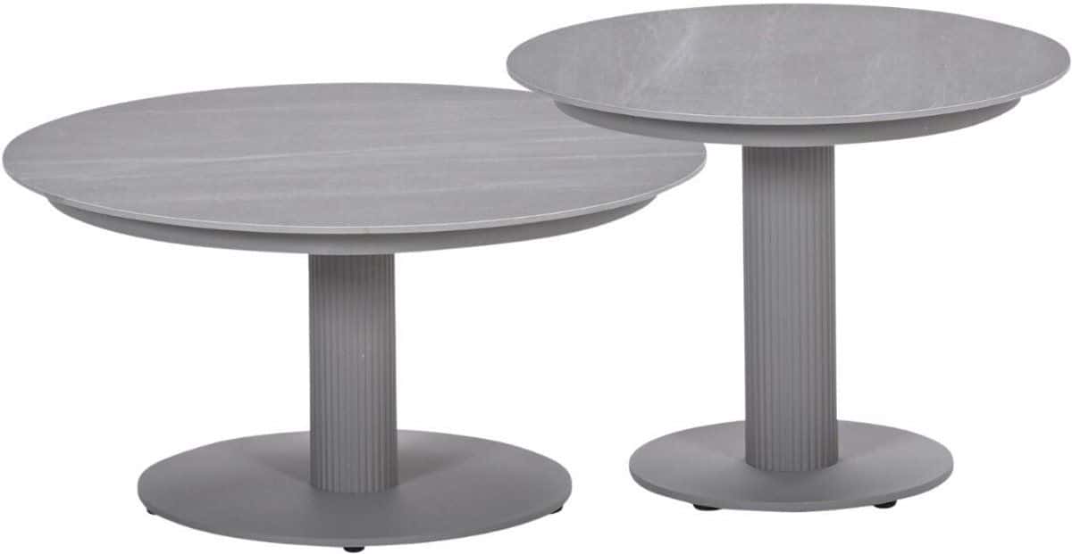 garden impressions liam loungetafels taupe centostone napoli sand