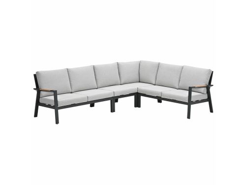 Garden Impressions Lissabon lounge dining set 4-delig - valley sand