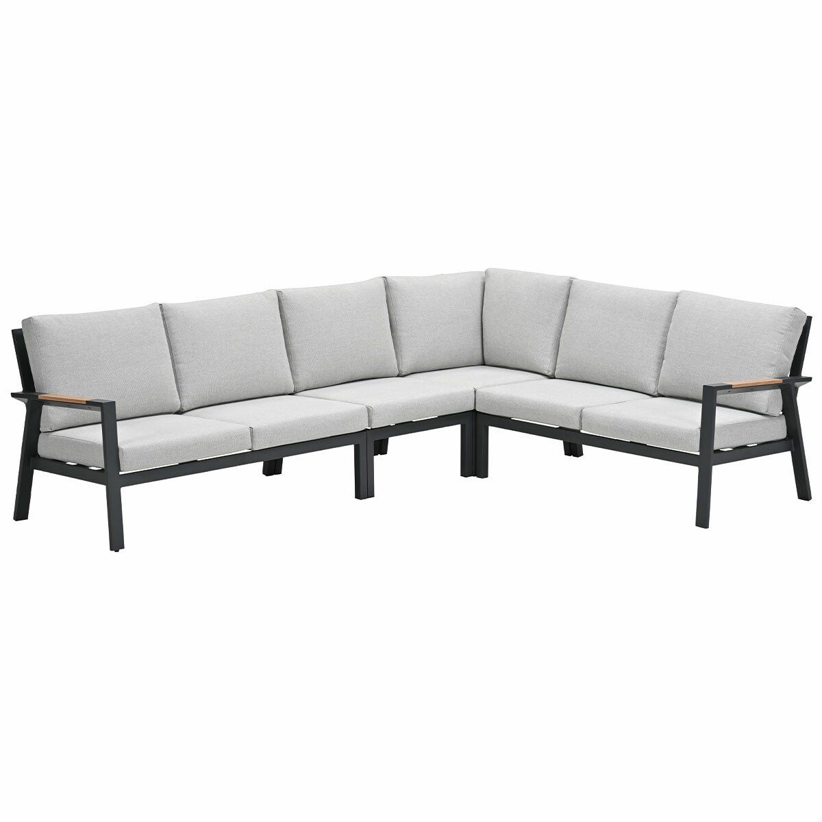 garden impressions lissabon lounge dining set 4 delig valley sand
