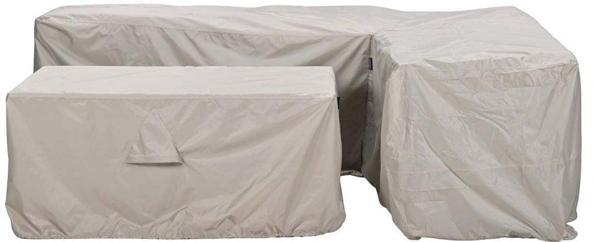 garden impressions lounge dining beschermhoes r 270x210xh85/90 en 165x95xh70 taupe