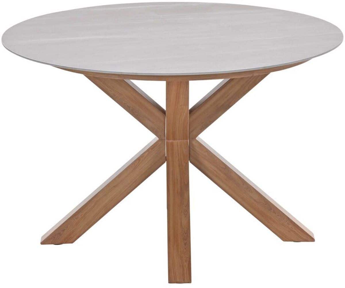 garden impressions lowland tuintafel napoli sand Ø120 cm