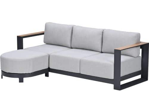 Garden Impressions Malakka loungebank chaise longue - light teak look