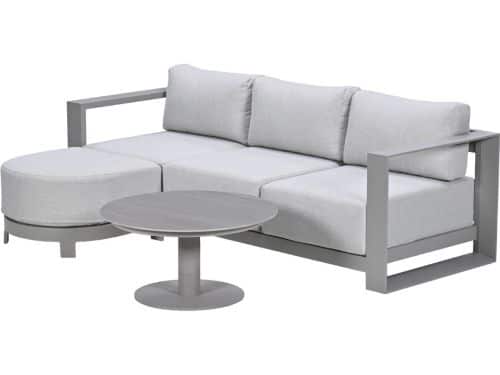 Garden Impressions Malakka loungeset 3-delig chaise longue - taupe