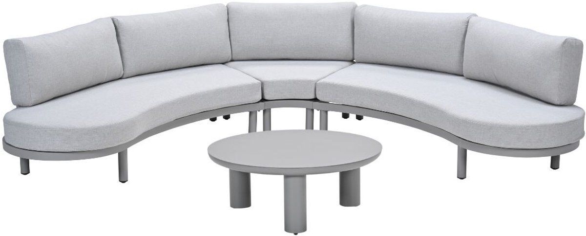 garden impressions mallorca loungeset 4 delig taupe