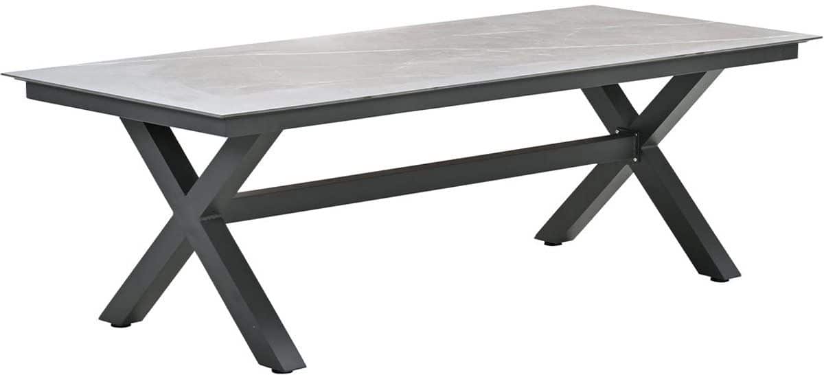 garden impressions marbella tuintafel sicilian grey 240×100 cm