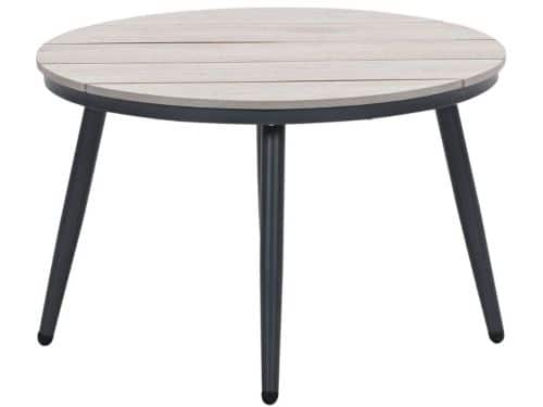 Garden Impressions Margriet loungetafel rond- Ø70xH45 cm - carbon black