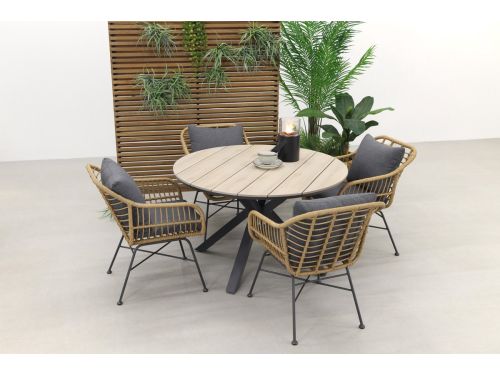 Garden Impressions Margriet naturel / Edison 122 cm.