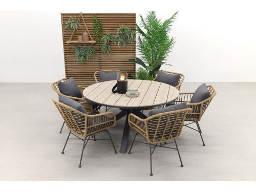 Garden Impressions Margriet naturel / Edison 148 cm.