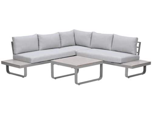 Garden Impressions Masone aluminium hoek loungeset 4-delig