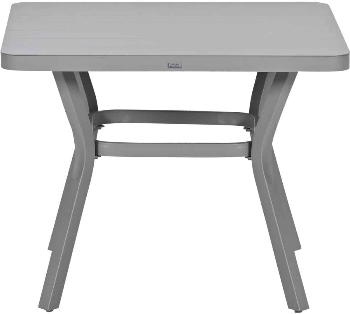 garden impressions mina tuintafel 90x90xh71 cm taupe
