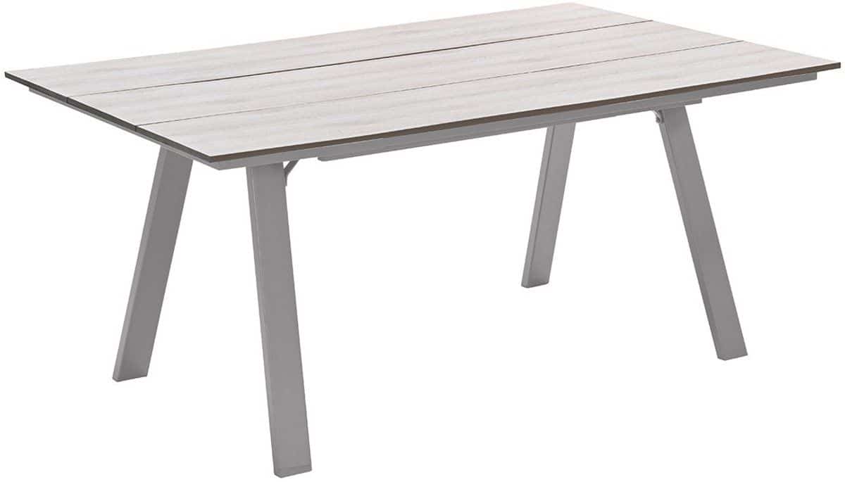 garden impressions nevada dining tuintafel 205×100 cm taupe