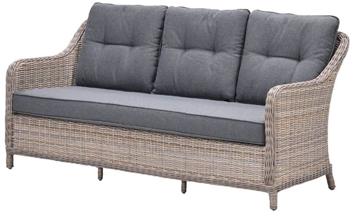 garden impressions nova 3 zits lounge tuinbank vintage willow