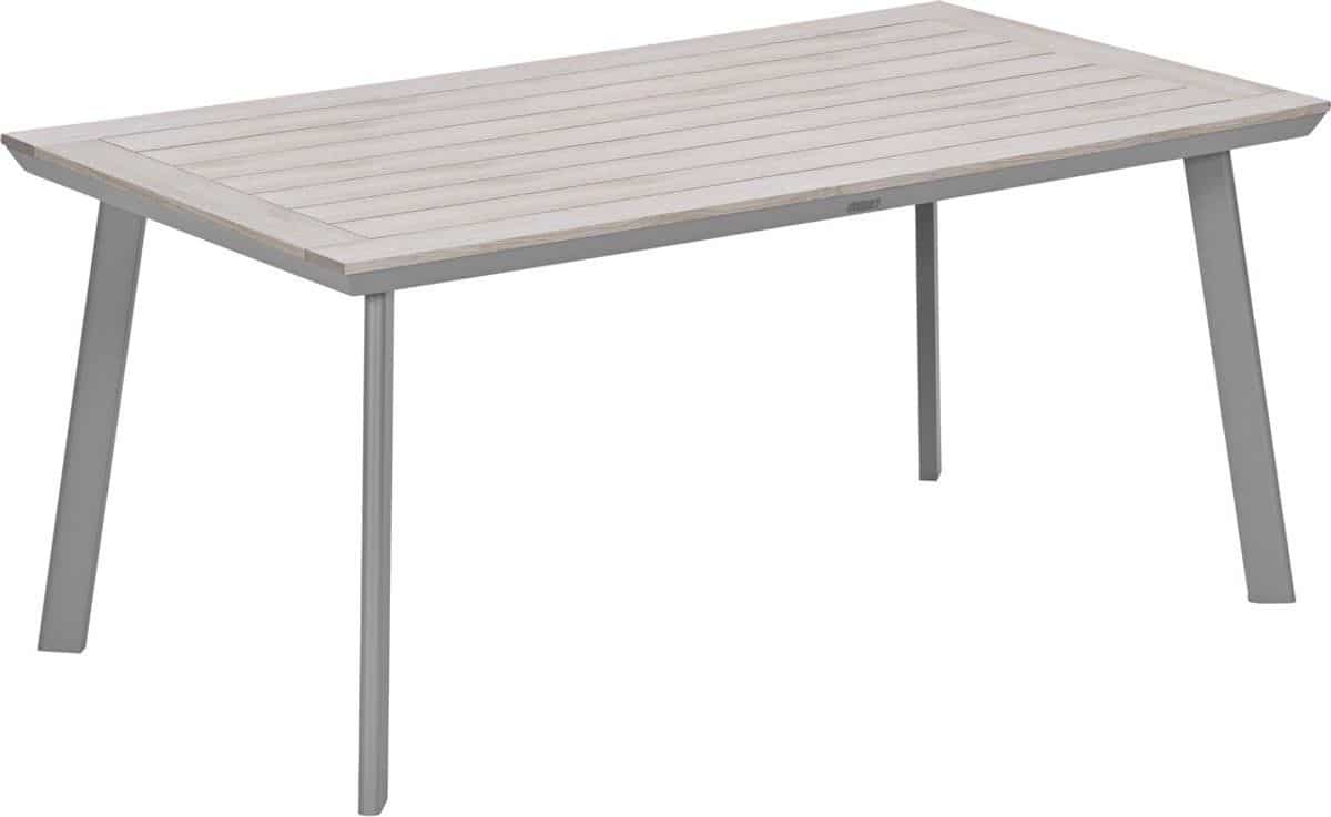 garden impressions penedo tuintafel 160×90 cm taupe light teak vironwood