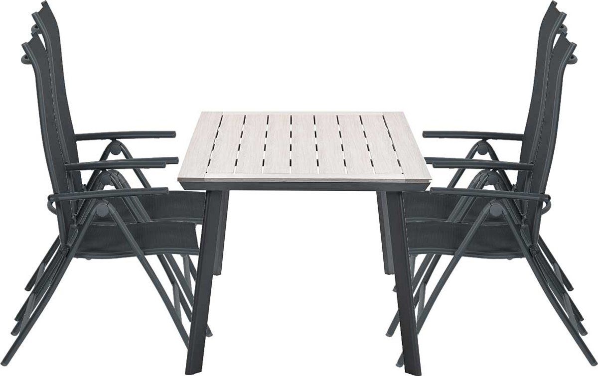 garden impressions santos tuinset 5 delig penedo tafel 160×90 cm