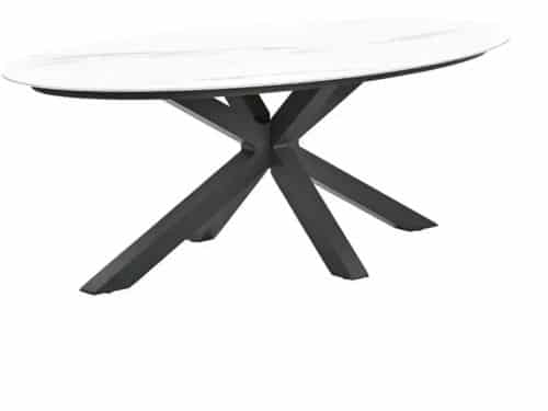 Garden Impressions Scotland Tuintafel Venice White - 230x115 cm